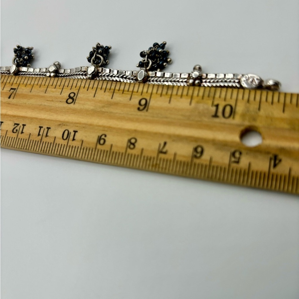 Indian Ankle Bracelet Sterling Silver - Picture 7 of 7